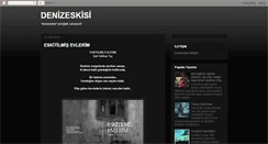 Desktop Screenshot of denizeskisi.blogspot.com