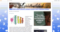 Desktop Screenshot of eespiritualidade.blogspot.com