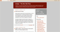Desktop Screenshot of antepo.blogspot.com