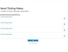 Tablet Screenshot of navel-tickling-video.blogspot.com