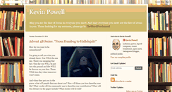 Desktop Screenshot of kevingpowell.blogspot.com