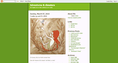 Desktop Screenshot of adventures-disasters.blogspot.com