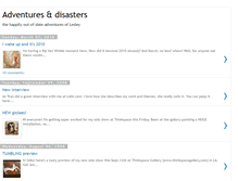 Tablet Screenshot of adventures-disasters.blogspot.com