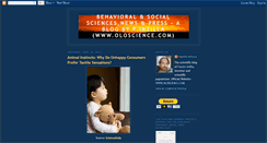 Desktop Screenshot of behavioralsocialsciences.blogspot.com