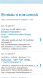 Mobile Screenshot of emiusiuniromanesti.blogspot.com