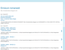Tablet Screenshot of emiusiuniromanesti.blogspot.com