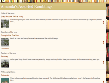 Tablet Screenshot of amandas-assorted-ramblings.blogspot.com