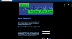 Desktop Screenshot of lysadizzle.blogspot.com