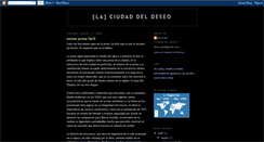 Desktop Screenshot of ciudaddeldeseo.blogspot.com