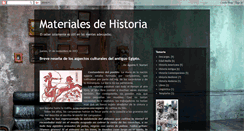 Desktop Screenshot of materialesparahistoria.blogspot.com