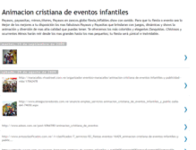 Tablet Screenshot of animacionvida.blogspot.com