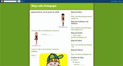 Desktop Screenshot of blogleilapedagogia.blogspot.com