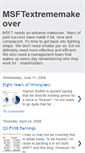 Mobile Screenshot of msftextrememakeover.blogspot.com