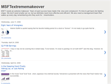 Tablet Screenshot of msftextrememakeover.blogspot.com