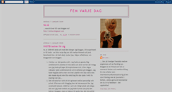 Desktop Screenshot of femvarjedag.blogspot.com