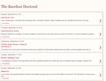 Tablet Screenshot of barefootdoctoral.blogspot.com