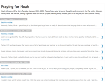 Tablet Screenshot of prayingfornoah.blogspot.com