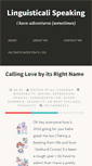 Mobile Screenshot of linguisticali.blogspot.com