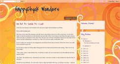 Desktop Screenshot of happychyckwonders.blogspot.com