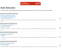 Tablet Screenshot of mythdebunker.blogspot.com