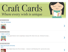 Tablet Screenshot of craftcard.blogspot.com