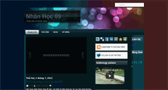 Desktop Screenshot of nhanhoc09.blogspot.com