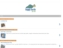 Tablet Screenshot of happyturtlequilts.blogspot.com