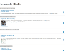 Tablet Screenshot of lescrapdelilibelle.blogspot.com