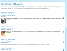 Tablet Screenshot of codeofblogging.blogspot.com