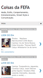 Mobile Screenshot of coisasdafefa.blogspot.com