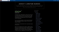 Desktop Screenshot of akshayslongtimebuddies.blogspot.com