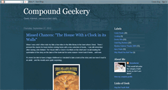 Desktop Screenshot of compoundgeekery.blogspot.com