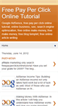 Mobile Screenshot of freepayperclickonlinetutorial.blogspot.com