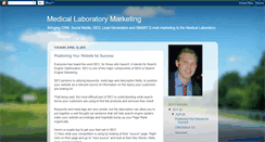 Desktop Screenshot of medlabmarketing.blogspot.com