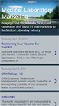 Mobile Screenshot of medlabmarketing.blogspot.com