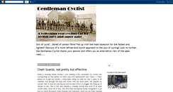 Desktop Screenshot of gentlemancyclist.blogspot.com