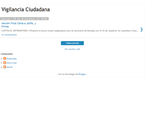 Tablet Screenshot of ciudadanospormexico.blogspot.com