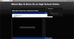 Desktop Screenshot of macanddevingotohighschoolfullmovie.blogspot.com