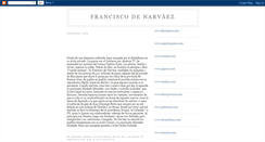 Desktop Screenshot of francisco-de-narvaez.blogspot.com