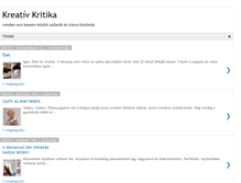Tablet Screenshot of kreatvkritika.blogspot.com
