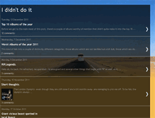 Tablet Screenshot of ididntdoithonest.blogspot.com