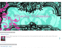 Tablet Screenshot of kitschysuburbia.blogspot.com