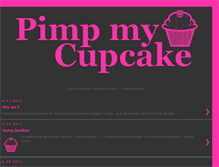 Tablet Screenshot of cupcakepimp.blogspot.com