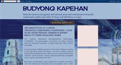 Desktop Screenshot of budyongkapehan.blogspot.com