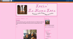 Desktop Screenshot of lovinlamamaloca.blogspot.com