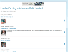 Tablet Screenshot of lumholt.blogspot.com