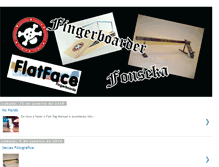 Tablet Screenshot of fingerboarderfonseka.blogspot.com