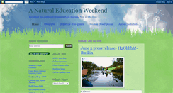 Desktop Screenshot of anaturaleducation.blogspot.com