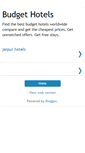 Mobile Screenshot of budgethotels-holidays.blogspot.com
