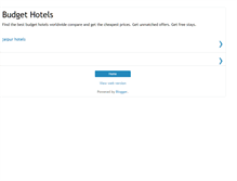 Tablet Screenshot of budgethotels-holidays.blogspot.com